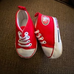 49ers Baby Shoes Football